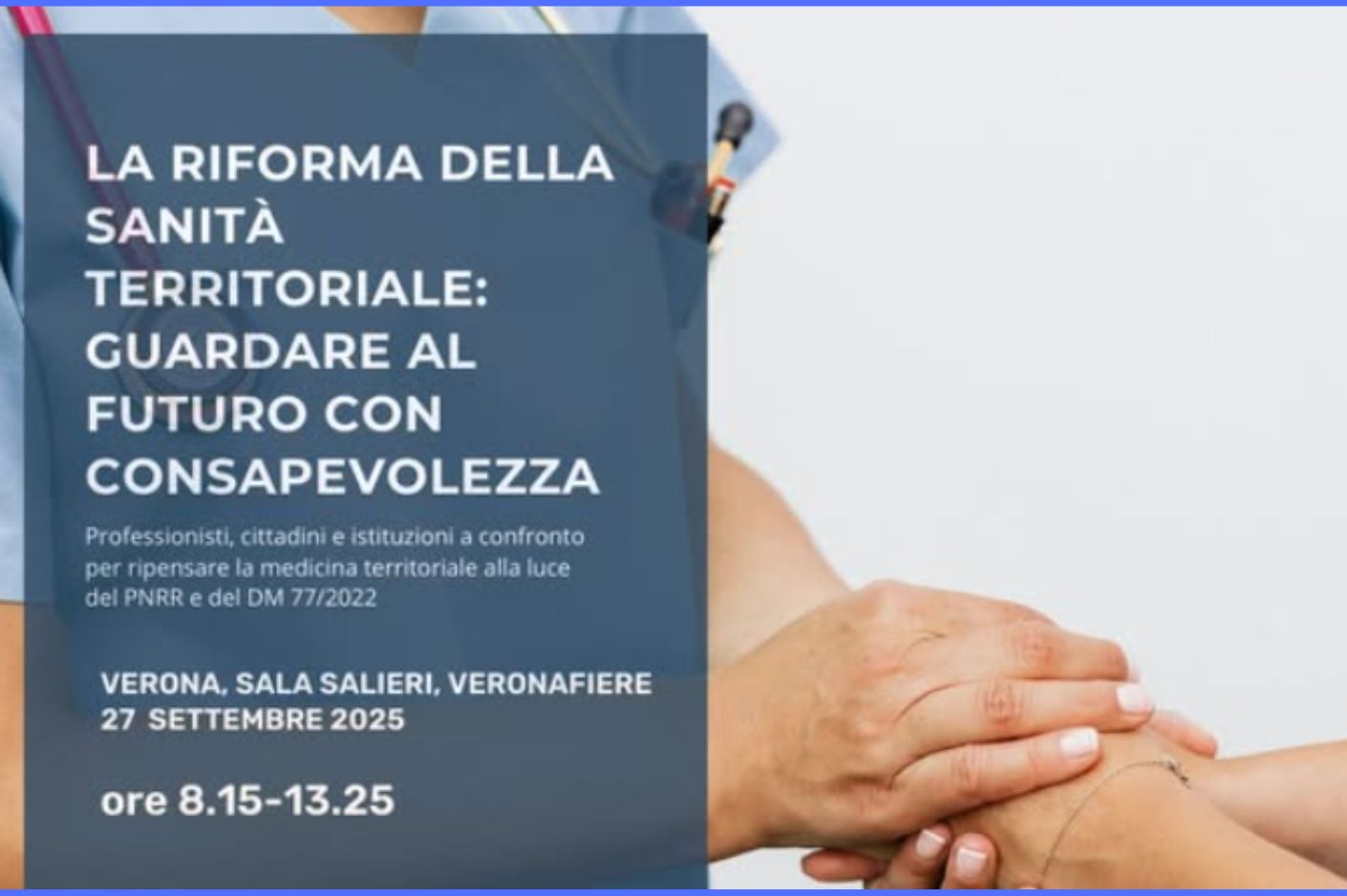 Clicca per accedere all'articolo La riforma della sanità territoriale: guardare al futuro con consapevolezza