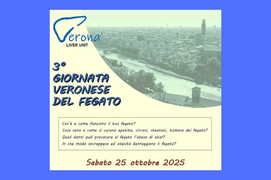 Clicca per accedere all'articolo 3°  GIORNATA VERONESE DEL FEGATO -25 Ottobre 2025 ore 11.00 -Stand in Piazza Brà Verona 